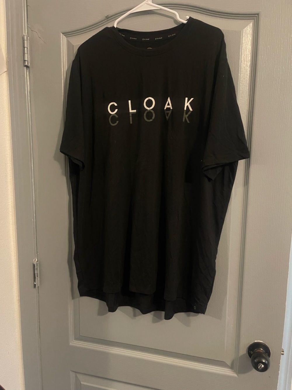 OAK Black CLOAK Short-Sleeve Graphic Tee